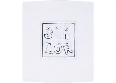 Κουβέρτα με ριγέ λεπτομέρειες | ΜΠΛΕ - Energiers - 